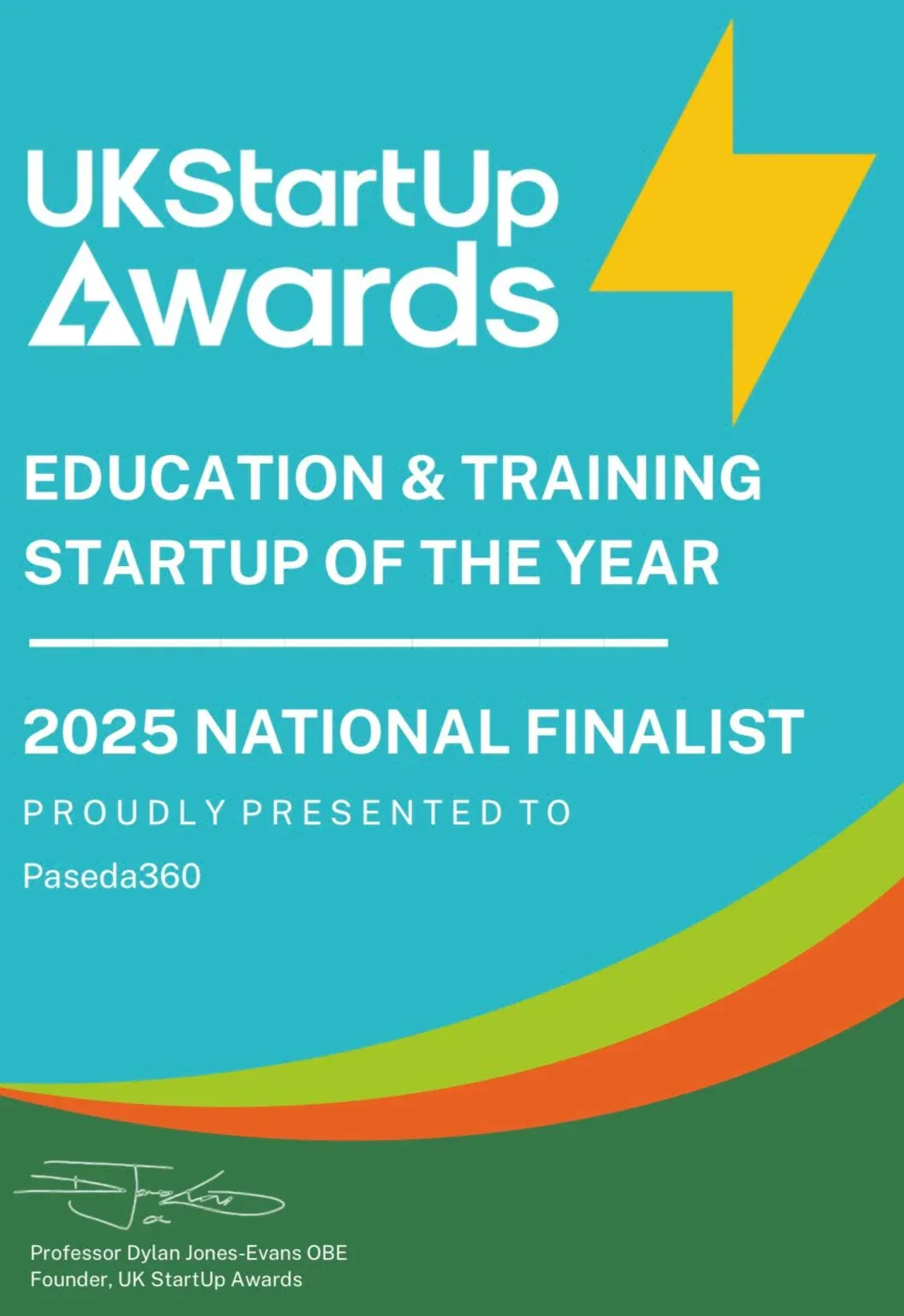 Start-Up Awards finalist 2025