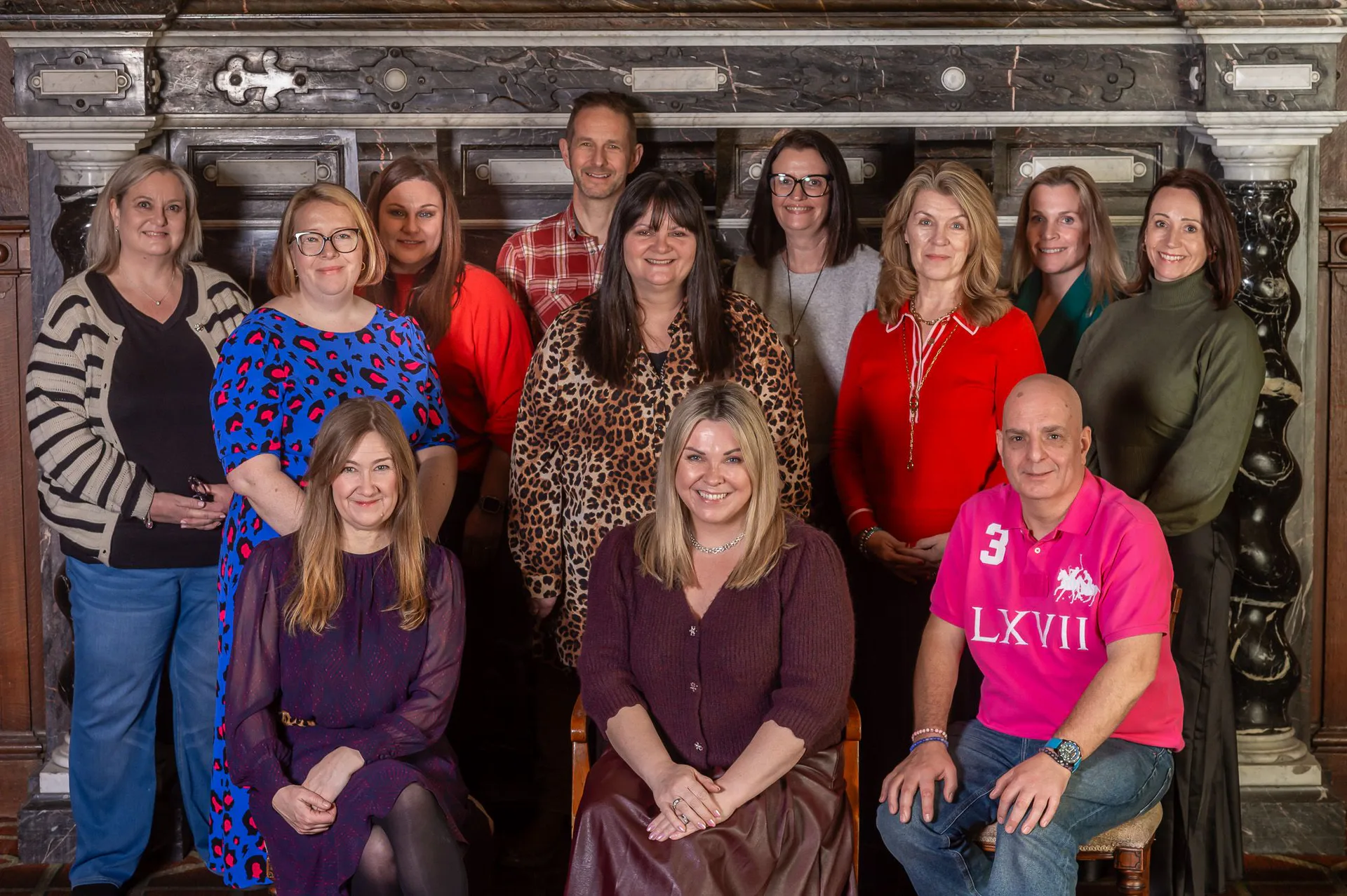 Members of The Table mastermind together at an in-person session